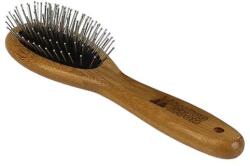 Bamboo Groom Bambusz Groom Medium kefe rozsdamentes acél hegyekkel (PFS0069)