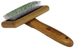 Bamboo Groom Bambusz Groom közepesen finom kefe rozsdamentes acél hegyekkel, finisher (PFS0066)