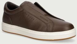 Hogan H668 Slip On sportcipő férfi bőr - barna Férfi 44.5