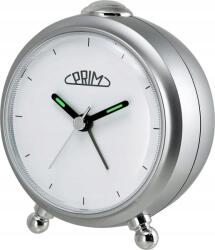 MPM-Quality Analóg ébresztőóra műanyag fehér/ezüst Prim Alarm Simply C01P. 3796.7000. I (C01P.3796.7000.I)