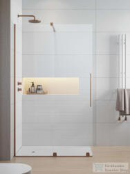 Radaway Furo Walk-in zuhanyfal 100B balos, szálcsiszolt réz 10106538-93-01L+10110494-01-01 (10106538-93-01L_10110494-01-01)
