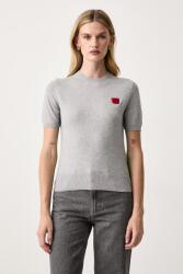 Max&Co Max&Co. női t-shirt pamut elasztánnal CHENZIA - szürke L