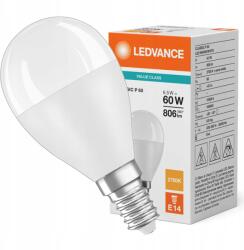 OSRAM Led izzó P45 E14 6, 5W 60W 806lm 2700K Meleg fehér Ledvance (4099854049224)