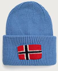 Napapijri beanie férfi gyapjúval Evei - kék Univerzális méret