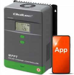 Qoltec Napelemes Mppt töltésszabályozó hőmérséklet érzékelővel 50A |12V (53664)