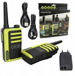 Kenwood Rövidhullámú Rádiókészülék Kenwood UBZ-LJ9SET Hatótávolság 6 km Walkie Talkie (UBZ-LJ9SET)