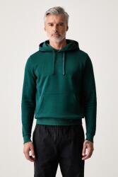 PUMA kapucnis melegítőfelső férfi pamuttal Essentials - zöld S