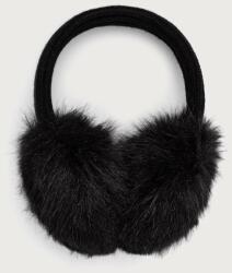 Juicy Couture fülvédő női FAUX FUR - fekete Univerzális méret