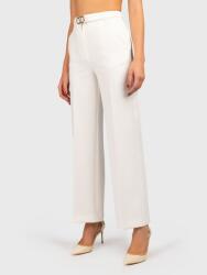 Guess Elegáns Fehér Kantáros Nadrág Dekoratív Pánttal 46-OS