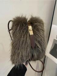 Shein Mini Kézitáska szőrme S07 sog 17X20