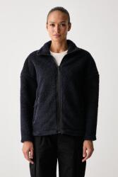 Jack Wolfskin cipzáras melegítőfelső női polár STONE LITE - sötétkék XS
