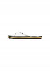 Quiksilver Férfi Flip-flop Papucs Fehér Csíkkal És Színes Csíkkal 41 5HA