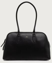 APC A. P. C. női bőr shopper Paloma - fekete Univerzális méret