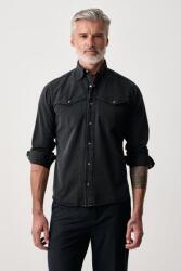 Eton férfi farmer ing - fekete XL