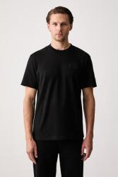 Lacoste basic férfi pamut - fekete M
