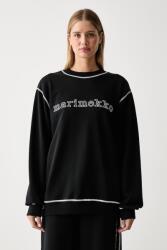 Marimekko oversize melegítőfelső női pamut - fekete XS