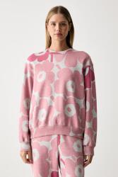 Marimekko melegítőfelső női pamut - rózsaszín M