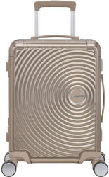 Samsonite Soundbox Alu 55cm Kabin Bőrönd Bronze (155707/1133)
