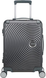 Samsonite Soundbox Alu 55cm Kabin Bőrönd Brushed Anthracite (155707/2849)