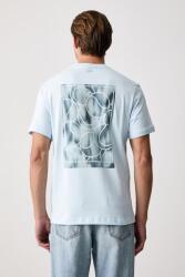 Lacoste sportos póló férfi pamut - kék S - answear - 31 990 Ft