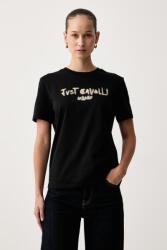 Just Cavalli női pamut póló - fekete L