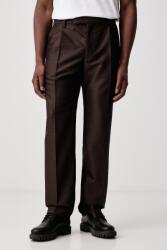 KENZO chinos férfi gyapjú - barna 42