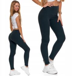 Moraj Női Bordázott Leggings Magas Derékú Divatos Sportos Moraj S/m (RDL1800-014) - allegro - 2 150 Ft