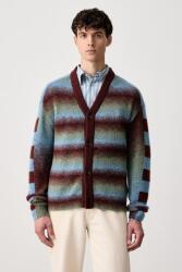Paul Smith férfi kardigán merino gyapjúval - kék S