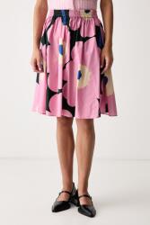 Marimekko bővülő szoknya pamut - rózsaszín XS