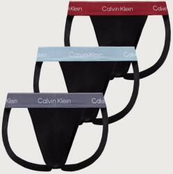 Calvin Klein Underwear férfi ágyékvédő pamut elasztánnal 3-as csomag - fekete M