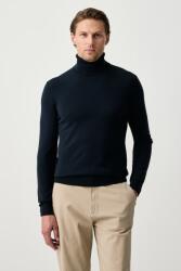 Sisley férfi pulóver pamuttal - sötétkék XL - answear - 31 990 Ft