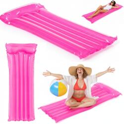 Best Bestway felfújható strandmatrac rózsaszín uszodába, napozó tóhoz (opalanie pływanie poduszka PVC wygodny q2)