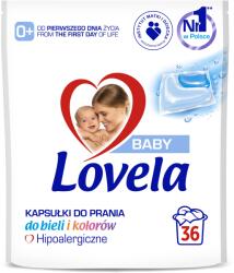 Lovela Baby Fehér és Színes Mosókapszula Csecsemőknek és Gyermekeknek 36db (5908252004188)