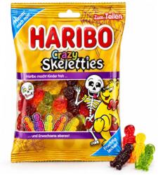 HARIBO Crazy Skeletties csontvázalakú édes és savanyú gumicukor 160g