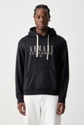 Giorgio Armani kapucnis melegítőfelső férfi pamut - sötétkék XXL - answear - 51 990 Ft