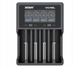 Xtar Akkumulátortöltő VC4SL Xtar Li-Ion NiMH 18650 21700 Aa Aaa Usb-c (VC4SL)