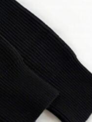 Shein fekete pulóver gallér zip S06 ccf M