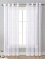 Shein Fehér Félig Átlátszó Függöny S07 clk 134X160CM (shcurtain18201109772)