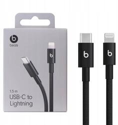 Apple Eredeti Usb-c Lightning Kábel Apple Beats 1.5m Fonott Fekete (MDGK4ZM/A)