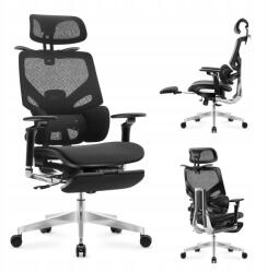 Mark Adler Ergonomikus irodai szék Mark Adler fekete forgatható lábtartóval (MA-EXPERT 9.6 BLACK)