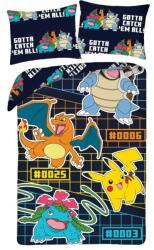 Halantex ágynemű Pokémon számok 140x200, 70x90 (POK-1025BL)