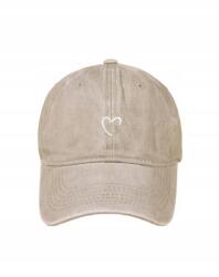 Shein bézs baseball sapka S07 fgh Os