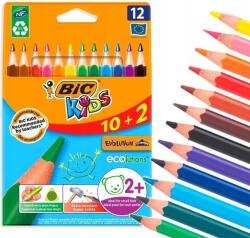 BIC Evolution háromszög alakú zsírkréta 12 db (KXG0129832)