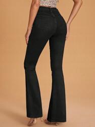 Shein Fekete Farmernadrág Harangok S06 gtu Xs