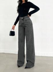 Shein Fekete Magas Szárú Farmernadrág S06 goh Xs