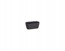 Prosperplast Splofy Case virágláda, 39, 7 cm, antracit színű (8310)