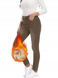 Shein barna bélelt farmer nadrág S06 mxx Xs