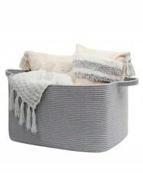 Shein szürke tároló kosár S07 dhr 28X34X48