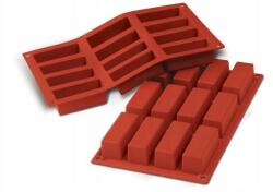 Silikomart Szilikon öntőforma téglalapok 79x29 mm (8032539937108)