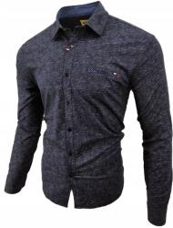  Férfi Ing Sdn Sötétkék Hosszú Ujjú 891 XXXL 3XL 47/48